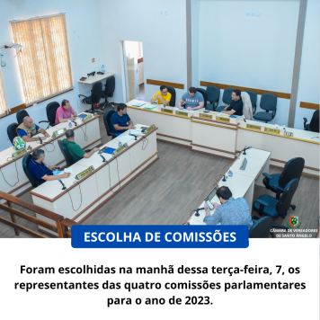 Imagem Destaque Definidas as comissões parlamentares para o exercício de 2023