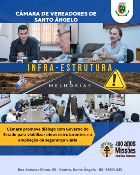 Imagem Destaque Câmara reafirma papel de articulação política em reunião com secretário de Logística e Transportes