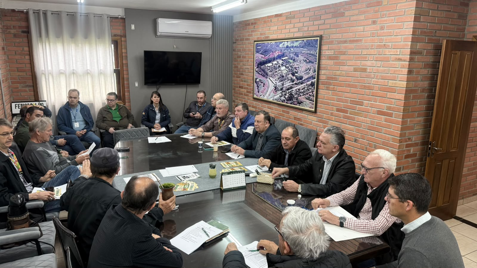Legislativo acompanha preparativos para a colheita do milho do Rio Grande do Sul nas Missões