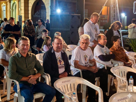 Imagem Destaque Presidente do Poder Legislativo, vereador Vando Ribeiro (PSDB), participa da abertura do Viva RS – Edição Missões 400 Anos