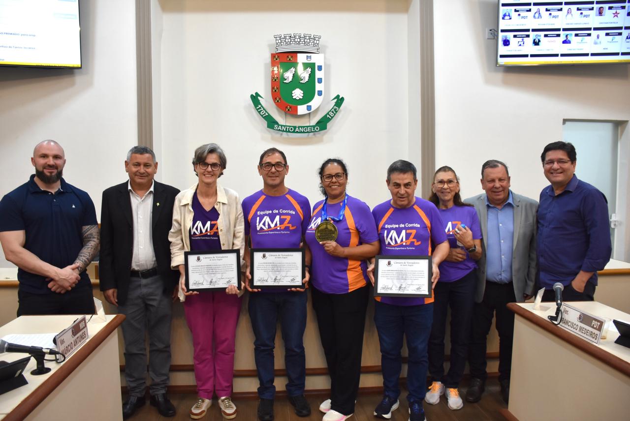 Sess&atilde;o especial marca homenagem &agrave; KM7 Assessoria Esportiva e Turismo