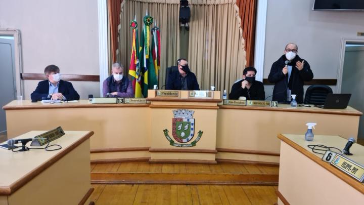 Vereadores recebem esclarecimentos do Poder Executivo sobre recursos recebidos para o combate &agrave; pandemia