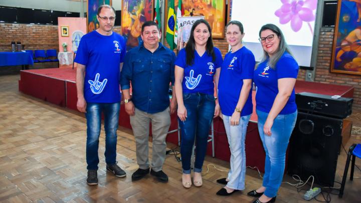 Presidente do Legislativo participa do Workshop de Libras em Santo &Acirc;ngelo
